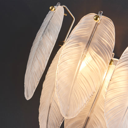 Fairy 2-Light Wall Light - Gold Finish, Opal Artistic Glass, Iron Frame, G9 Base