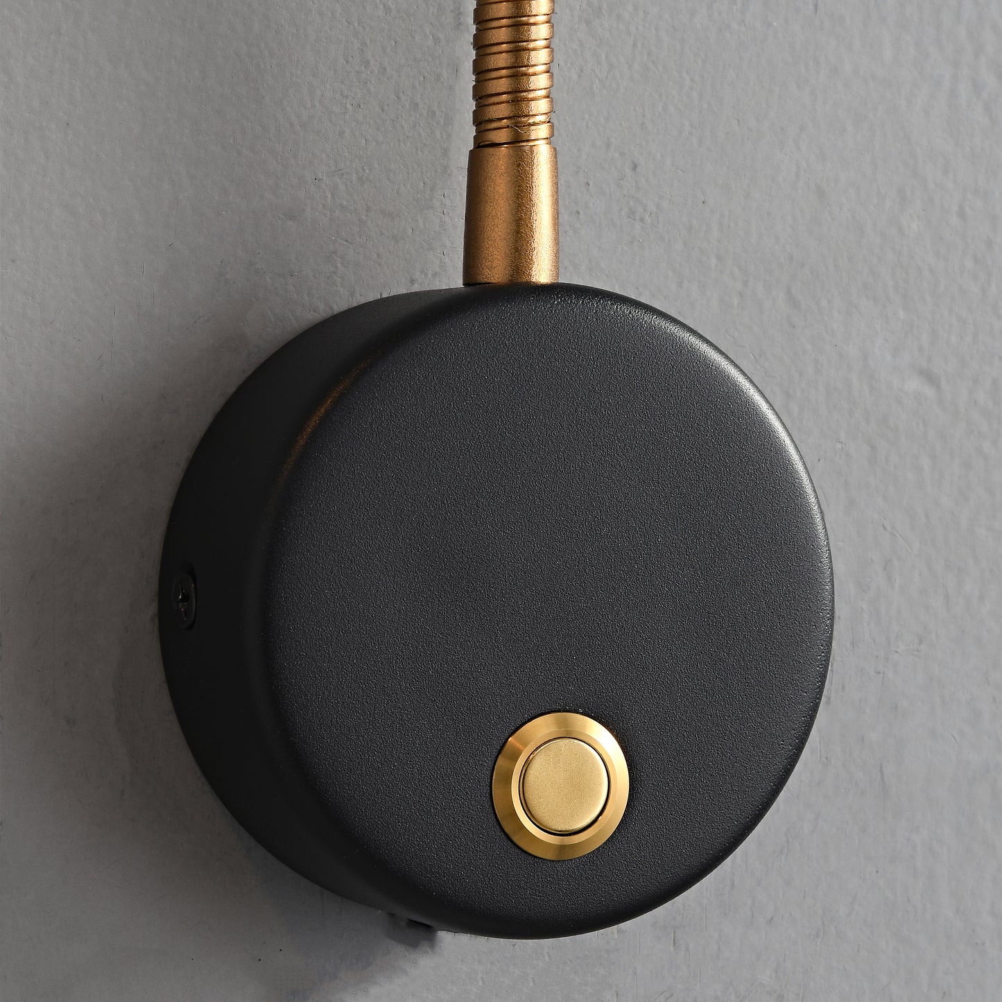 Manhattan Bedside Adjustable Arm Lamp & Wall Light - 1 Light, E14, Black & Copper